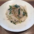 ナピト's cooksnap of when they made 餃子味の焼きうどん★.