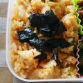 あーもこ's cooksnap of when they made 簡単キムチ炒飯.