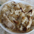 くっくのん's cooksnap of when they made 牛蒡と干し椎茸の簡単炊き込みご飯.