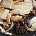meiyui's cooksnap of when they made 簡単！牛肉と豆腐のすきやき風.