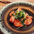 kaokaofood's cooksnap of when they made ✽魚ニソとかいわれ大根のマヨ炒め✽.