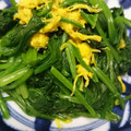 もすろー's cooksnap of when they made ほうれん草と菊のお浸し♡.