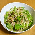 つちかな's cooksnap of when they made 柚子胡椒香る水菜ともやしの塩昆布ツナ和え.