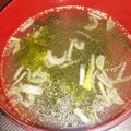 ちけあ's cooksnap of when they made ダシダでわかめスープ.
