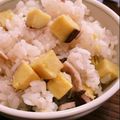 ★立夏★'s cooksnap of when they made mさつまいもごはん.