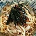 ぐりtoぐら's cooksnap of when they made 簡単 ツナと玉ねぎの和風スパゲティ.