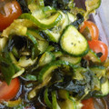 rota_london's cooksnap of when they made ワカメとキュウリとトマトの酢の物.
