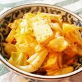 nanana05's cooksnap of when they made 簡単おかず、厚揚げとキャベツの豆板醤炒め.