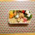 komutatata's cooksnap of when they made おいなりあげと鮭フレークの混ぜご飯♬.