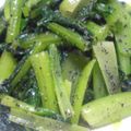ぱど☆ちょ's cooksnap of when they made 黒ゴマたっぷり☆小松菜のゴマ和え.