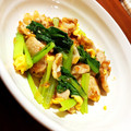 ゆにこーん☆'s cooksnap of when they made 豚肉と小松菜と卵の甘炒め.
