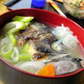 1630412's cooksnap of when they made ✿あら汁✿（何の魚にする？）.