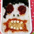綾波綾's cooksnap of when they made パパのキャラ弁当4〜ハロウィン2014〜.
