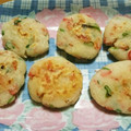 ネイピア's cooksnap of when they made 桜海老入りジャガイモのもちもちお焼き.