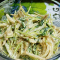 まーちmarch's cooksnap of when they made もやしと豆苗のはちみつマヨサラダ♪.
