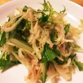 チャックねこ☆'s cooksnap of when they made ☆水菜と切り干し大根のサラダ☆.
