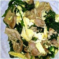 shocker7's cooksnap of when they made 豚肉とほうれん草と卵の中華風炒め♩.