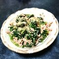 碧きりん's cooksnap of when they made 簡単♡もう一品★春菊とツナ缶の白だしあえ.