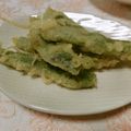 快くん's cooksnap of when they made ささげの天ぷら.