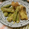 快くん's cooksnap of when they made ささげの天ぷら.