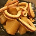 ぴのきのこ's cooksnap of when they made いか（いかわた入り）と大根の煮物.