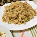 快くん's cooksnap of when they made ネギたっぷりのパラパラ卵チャーハン.