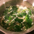 slgirl's cooksnap of when they made 簡単 早い！ほうれん草と 卵のお吸い物！.