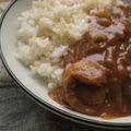 みるく茶's cooksnap of when they made 新たまねぎとほたてのスピードカレー.