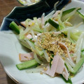 ずぼら料理大好き！'s cooksnap of when they made 鍋＆包丁不要♪もやしときゅうりのナムル♡.