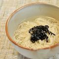 momosukekan's cooksnap of when they made そうめんでお茶づけ　～必殺二つ折茹で～.