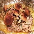 しょーぐん's cooksnap of when they made 簡単 トリとシイタケ の ホイル焼き.