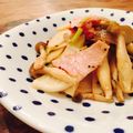 kaokaofood's cooksnap of when they made カブとハムとしめじのペペロンち～ず♪.