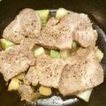まりＡＴイタリア's cooksnap of when they made 豚ネギのレモン蒸し.