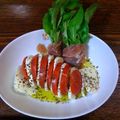いつものごはん's cooksnap of when they made トマトとモツァレラチーズのサラダ.