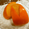 horseland's cooksnap of when they made 秋⭐簡単♪柿の飾り切り~柿deうさぎ~.