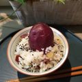 nokkoron's cooksnap of when they made 甘くてやみつき！さつまいもご飯♡.