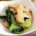 まゆかびごん's cooksnap of when they made 小松菜と油揚げのおひたし.