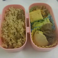 まなわかこじ's cooksnap of when they made 豚角煮の炊き込みご飯.
