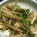 ウッピィ's cooksnap of when they made 大根の皮とピーマンの塩きんぴら.