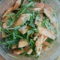 ☆☆☆かっちん☆☆☆'s cooksnap of when they made 簡単和えるだけ♪柿と水菜のサラダ.