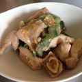美絵さん's cooksnap of when they made オクラと鶏肉のごま味噌和え.