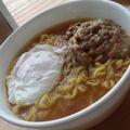 8itao8's cooksnap of when they made インスタントラーメン納豆とともに。.