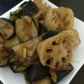 ayakocook's cooksnap of when they made 簡単☆なすとレンコン中華炒め.