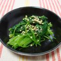 ｍoon　ｌamp 's cooksnap of when they made 三つ葉の山葵醤油和え.