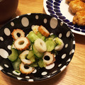 AyukＯvＯ's cooksnap of when they made きゅうりとちくわの和え物.