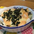 クック89A013☆'s cooksnap of when they made はんぺんの明太チーズ焼き.