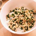 やっちゃんのレシピ's cooksnap of when they made 簡単！ニラ、ひき肉の美味しい丼！.