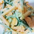りょおすけの嫁's cooksnap of when they made 柿とｷｭｳﾘのｻﾗﾀﾞ☆.