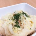 はらピーナッツ's cooksnap of when they made おからで節約☆伸び～る明太ポテトサラダ風.