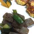 のりこ523's cooksnap of when they made ダイエットに♡こんにゃくステーキ.